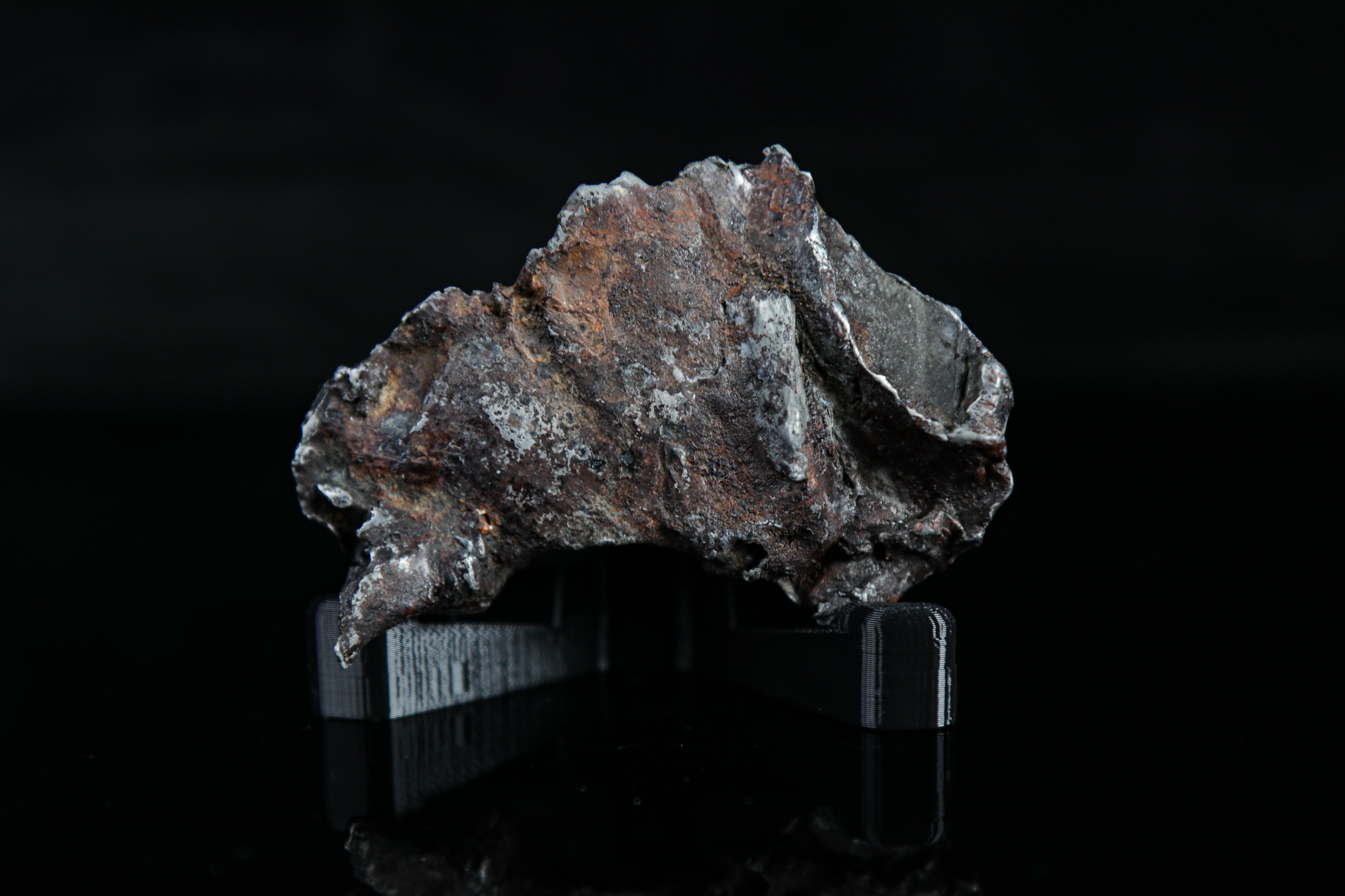 Sikhote-Alin Iron Meteorite, Australia Shaped Shrapnel with Great Shear Lines - 134.73 grams