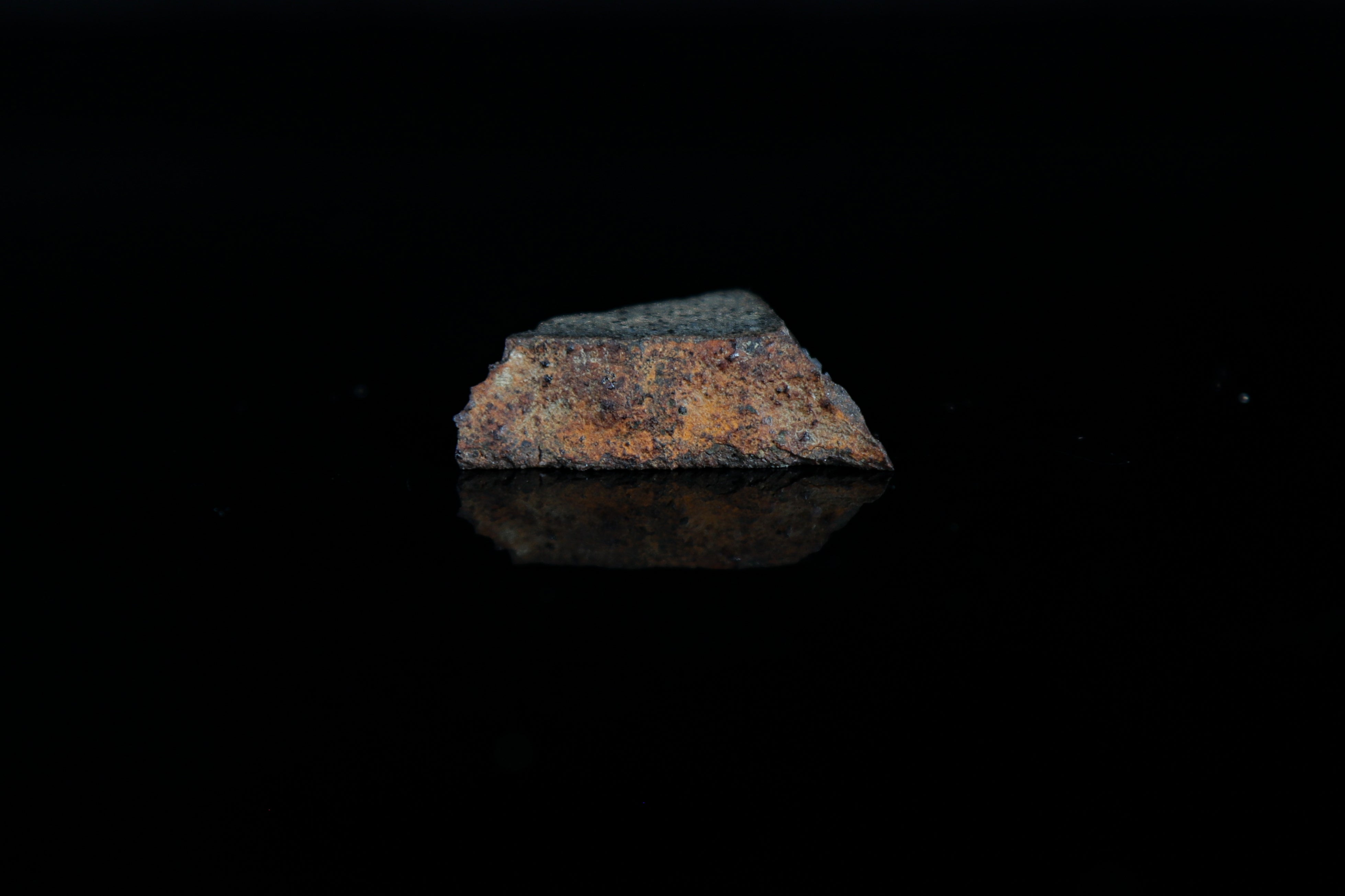 Faucett, H5 Chondrite Polished Thick Slice - 9.15 grams