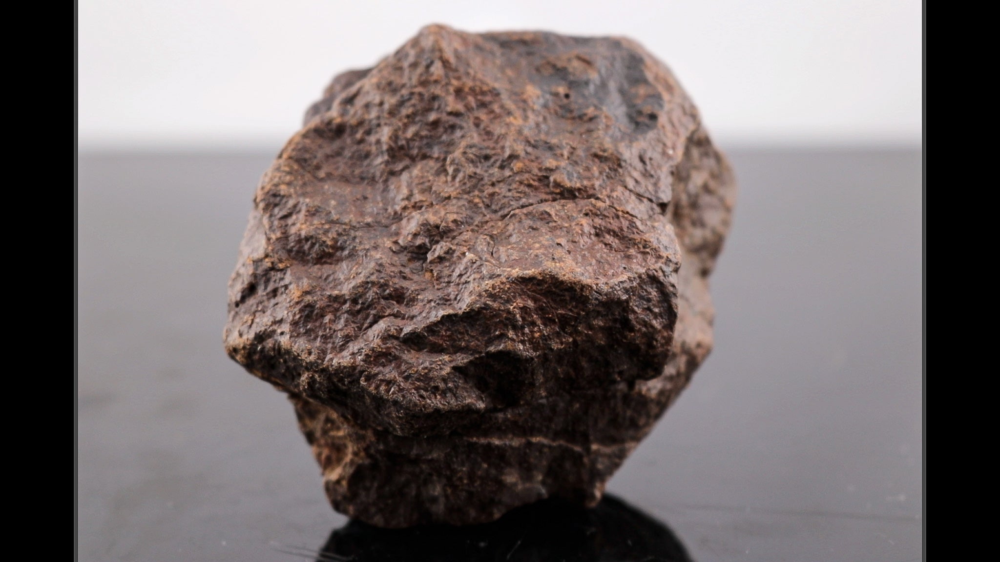 Meteorite Face Rough Textured Meteorite with Rounded and Flat Faces - 323 grams ...