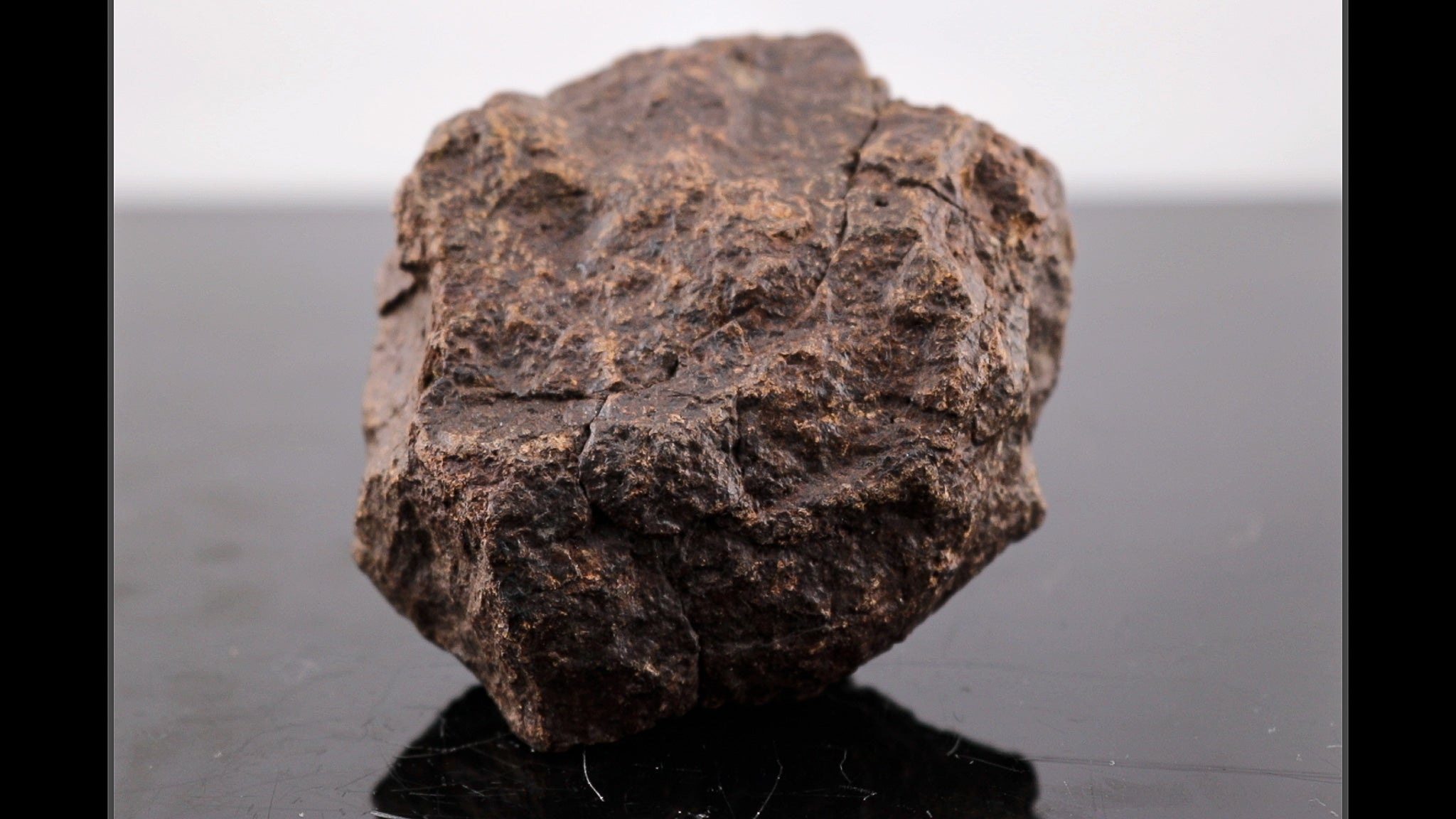 Meteorite Face Rough Textured Meteorite with Rounded and Flat Faces - 323 grams ...