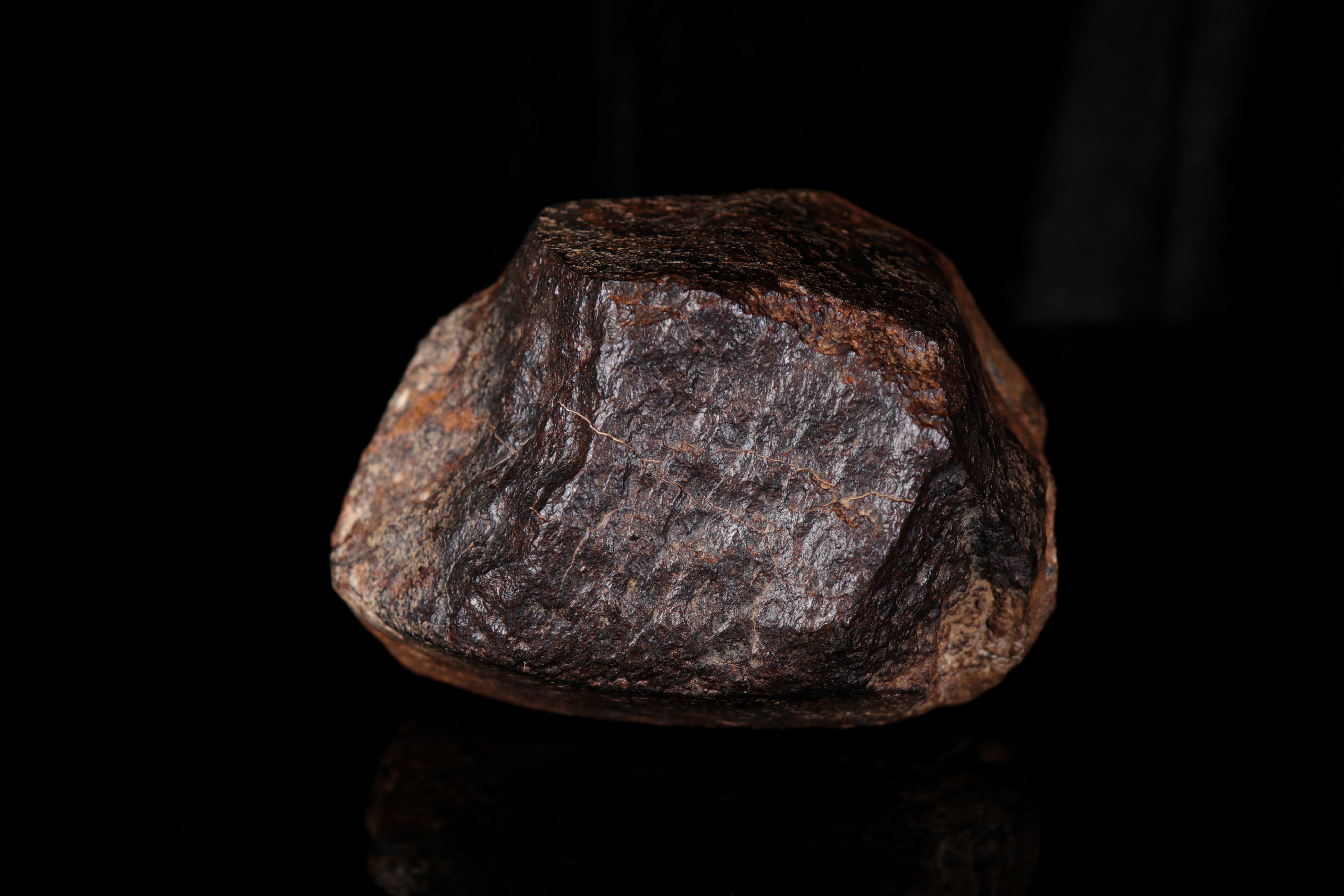 Desert Varnished Chondrite with Remnant Crust (Likely Type 3/4) - 2.281 KG